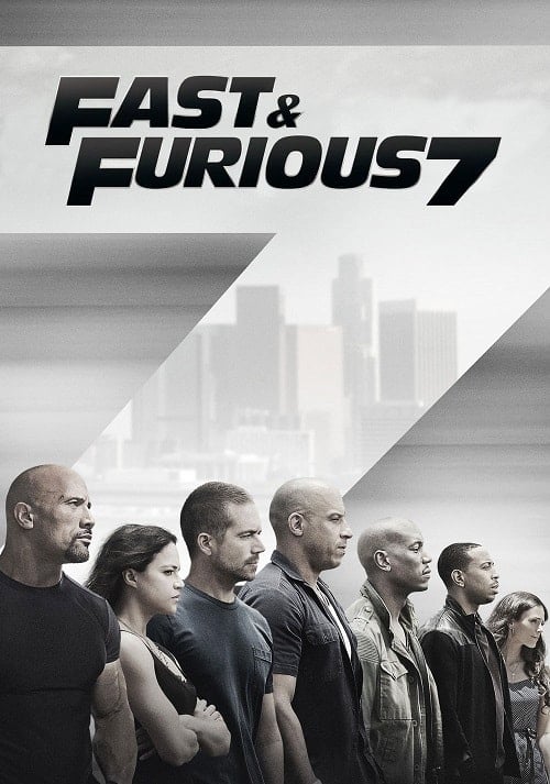 Furious 7 (2015) เร็วแรงทะลุนรก 7 โปสเตอร์