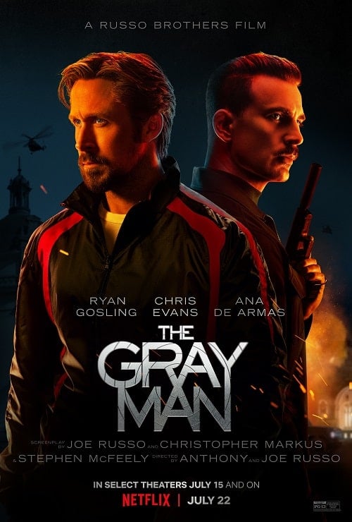 The Gray Man (2022) ล่องหนฆ่า โปสเตอร์