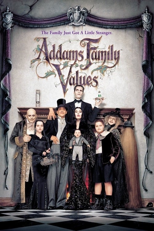 Addams Family Values (1993) อาดัม แฟมิลี่ 2 ตระกูลนี้ผียังหลบ โปสเตอร์