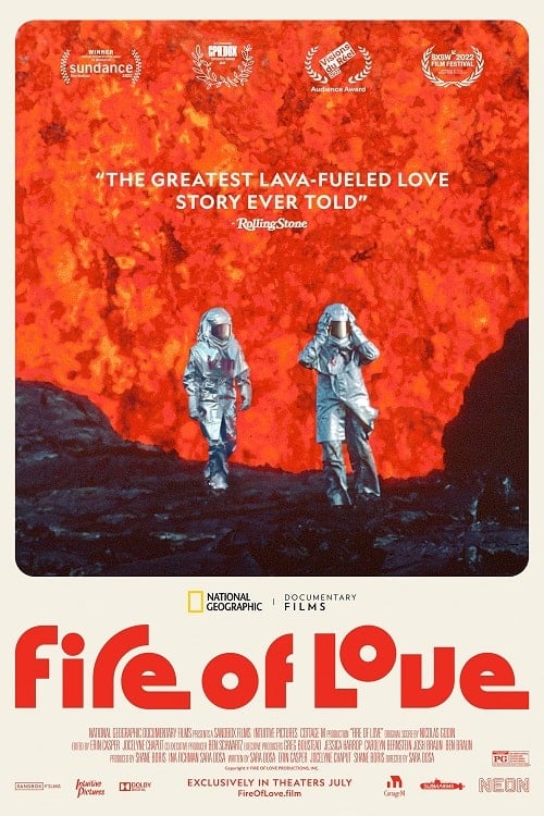 Fire of Love (2022) ทัณฑ์รักจากลาวา โปสเตอร์