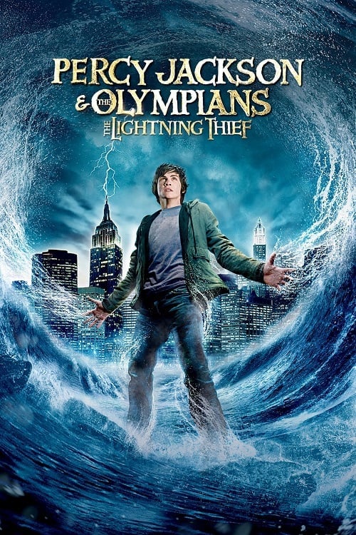 Percy Jackson & the Olympians The Lightning Thief (2010) เพอร์ซีย์ แจ็คสันกับสายฟ้าที่หายไป โปสเตอร์