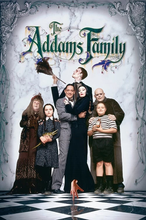 The Addams Family (1991) อาดัมส์ แฟมิลี่ ตระกูลนี้ผียังหลบ โปสเตอร์