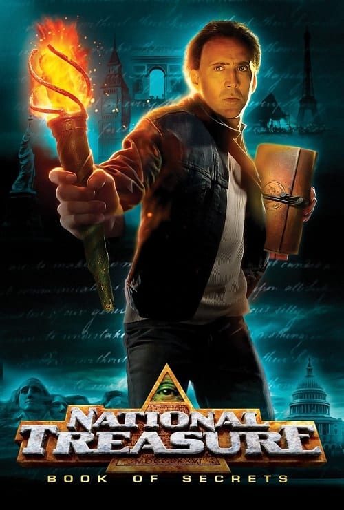National Treasure Book of Secrets (2007) ปฏิบัติการณ์เดือด ล่าบันทึกลับสุดขอบโลก โปสเตอร์