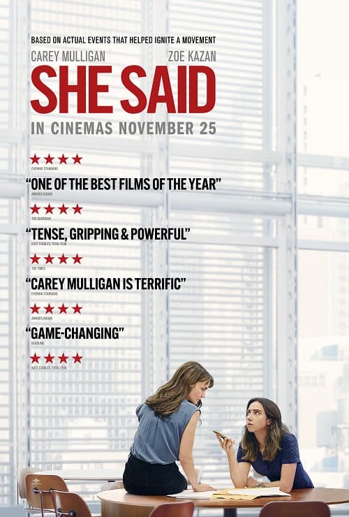 She Said (2022) เสียงเงียบของเธอ โปสเตอร์