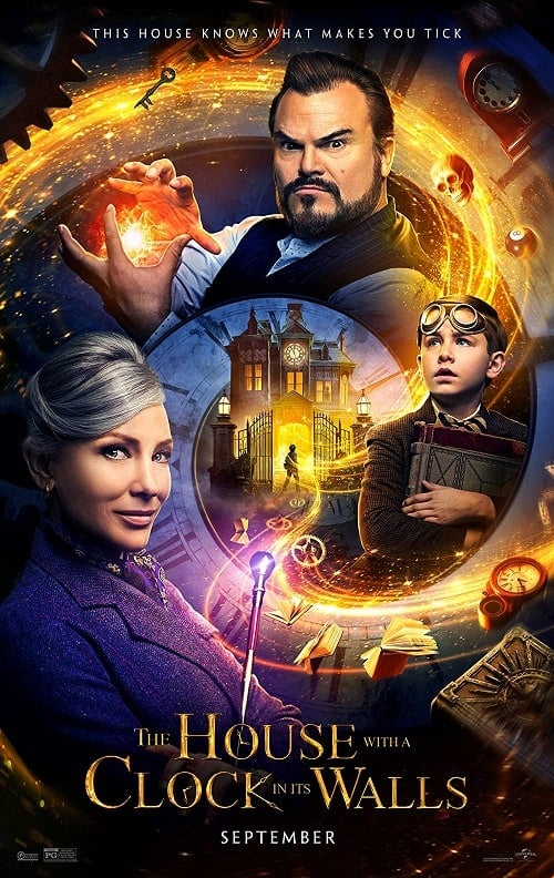 The House with a Clock in Its Walls (2018) บ้านเวทมนตร์และนาฬิกาอาถรรพ์ โปสเตอร์