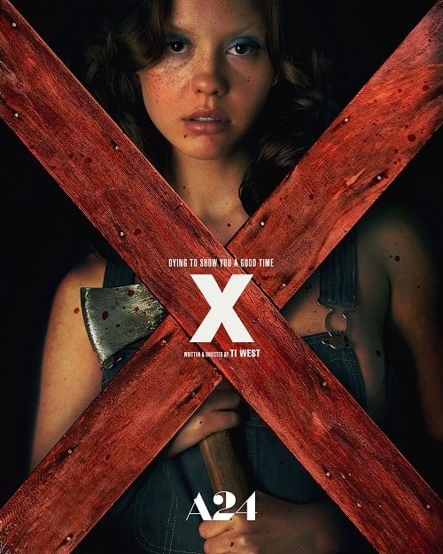 X (2022) เอ็กซ์ เซ็กซ์ โป๊ เชือด โปสเตอร์