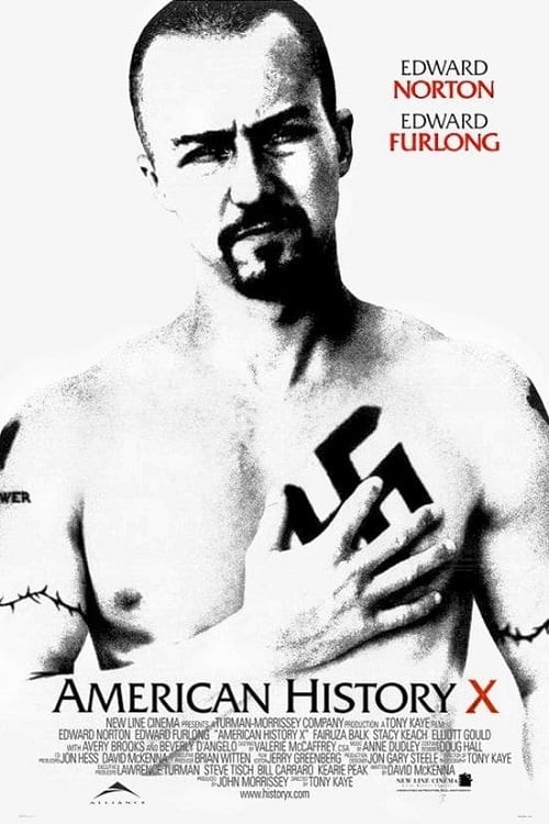 American History X (1998) อเมริกันนอกคอก X โปสเตอร์