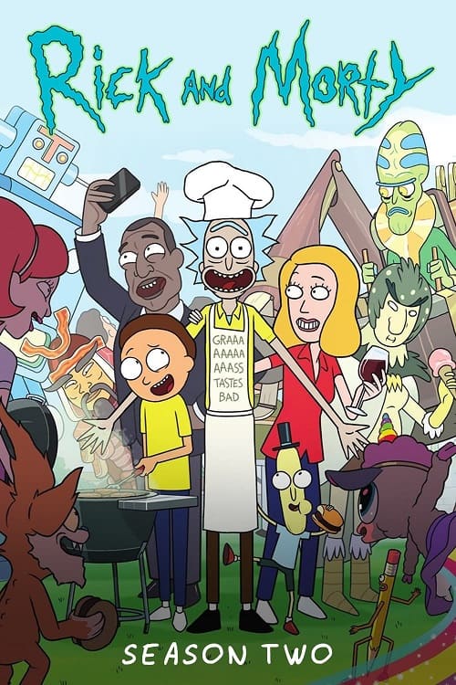Rick and Morty 2 (2015) ริกและมอร์ตี้ ซีซั่น 2 โปสเตอร์