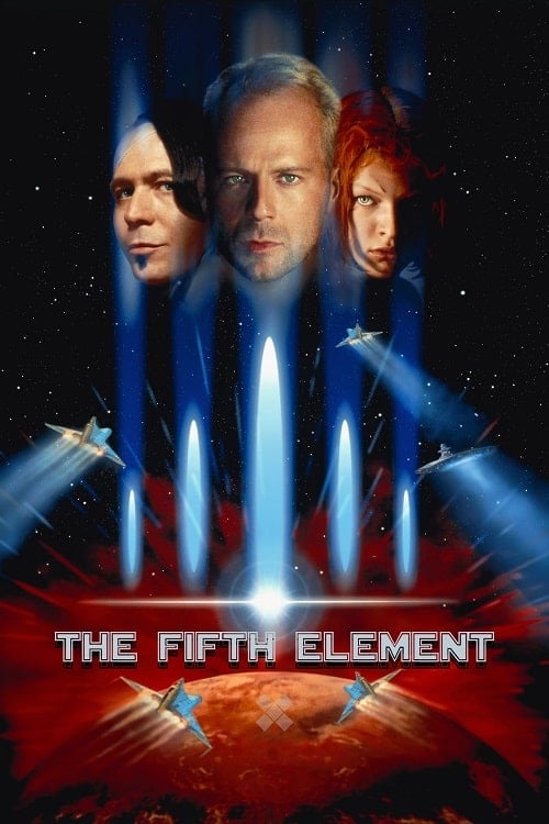 The Fifth Element (1997) รหัส 5 คนอึดทะลุโลก โปสเตอร์