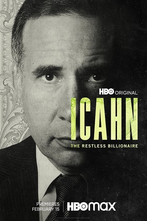 Icahn The Restless Billionaire (2022) ไอคาห์น เศรษฐีอยู่ไม่สุข โปสเตอร์