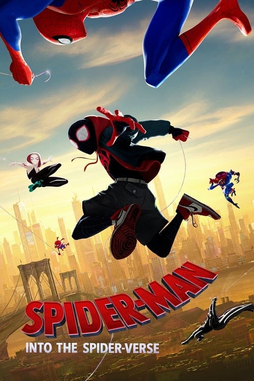 Spider Man Into the Spider Verse (2018) สไปเดอร์แมน ผงาดสู่จักรวาล แมงมุม โปสเตอร์