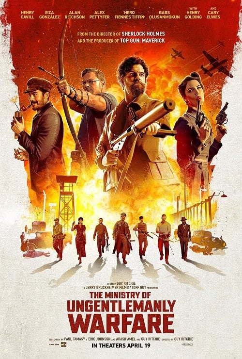 The Ministry of Ungentlemanly Warfare (2024) แสบจารชนคนพลิกโลก โปสเตอร์