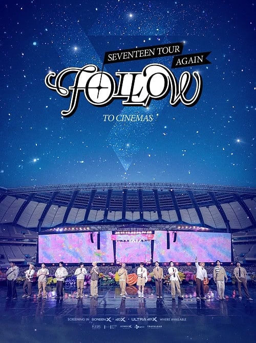 SEVENTEEN TOUR FOLLOW AGAIN TO CINEMAS โปสเตอร์