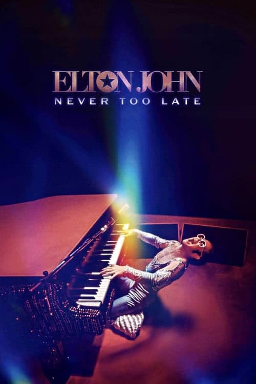 Elton John Never Too Late โปสเตอร์