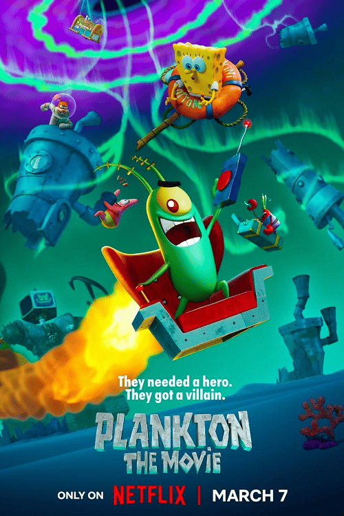 Plankton The Movie (2025) แพลงค์ตอน เดอะ มูฟวี่ โปสเตอร์